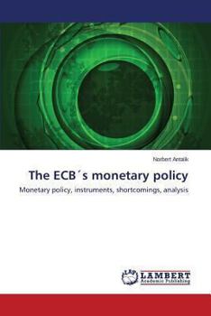 Paperback The ECB´s monetary policy Book