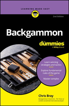 Paperback Backgammon for Dummies Book