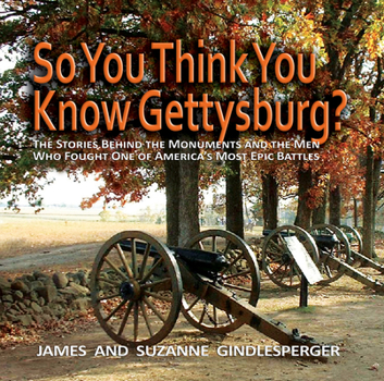 Paperback So You Think You Know Gettysburg?: The Stories Behind the Monuments and the Men Who Fought One of America's Most Epic Battles Book