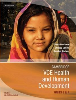 Paperback Cambridge Vce Health and Human Development Units 3 and 4 Book