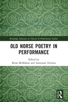 Paperback Old Norse Poetry in Performance Book