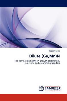 Paperback Dilute (Ga, Mn)N Book