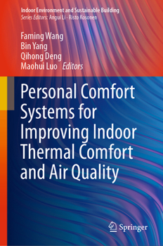Hardcover Personal Comfort Systems for Improving Indoor Thermal Comfort and Air Quality Book