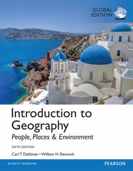 Paperback Introduction to Geography: People, Places & Environment, Global Edition Book