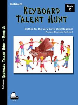 Paperback Keyboard Talent Hunt: Book 2 Pre-Primer Level Book