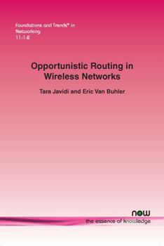 Paperback Opportunistic Routing in Wireless Networks Book