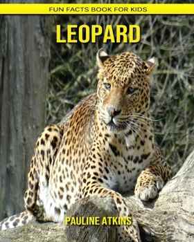 Paperback Leopard: Fun Facts Book for Kids Book