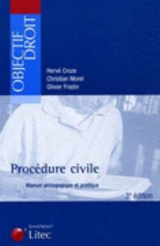 Paperback PROCEDURE CIVILE. 3EME EDITION 2005 [French] Book