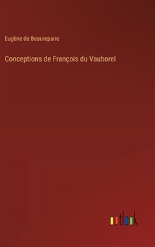 Hardcover Conceptions de François du Vauborel [French] Book