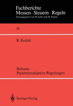 Paperback Robuste Parameteradaptive Regelungen [German] Book