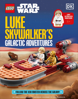 Misc. Lego Star Wars Luke Skywalker's Galactic Adventures Book