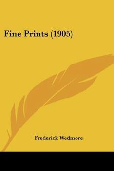 Paperback Fine Prints (1905) Book