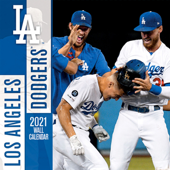 Los Angeles Dodgers 2021 12x12 Team Wall Calendar