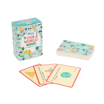 Misc. Our World Trivia Cards Book