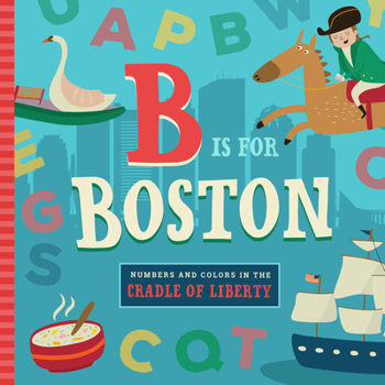 Board book B Is for Boston Book