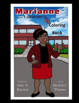 Paperback Marianne the Librarian Coloring Book