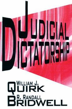 Paperback Judicial Dictatorship Book