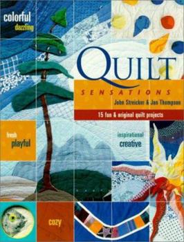 Paperback Quilt Sensations: 15 Fun & Original Quilt Projects Book
