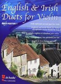 Paperback English & Irish Duets: for Violin with Optional Second Part for Viola (De Haske Play-Along Book) Book