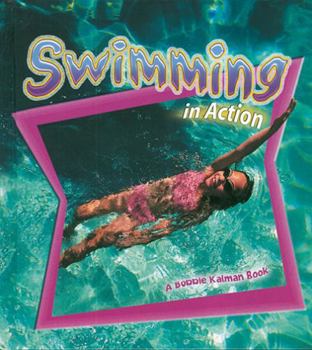 Hardcover Swimming in Action Book