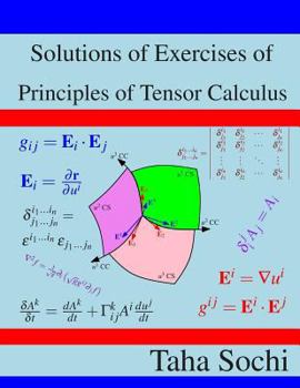 Paperback Solutions of Exercises of Principles of Tensor Calculus Book