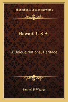 Paperback Hawaii, U.S.A.: A Unique National Heritage Book