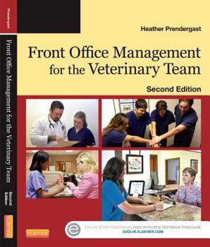 Paperback Front Office Management for the Veterinary Team with Access Code Book