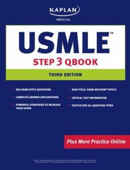 Paperback USMLE Step 3 Qbook (Test-Taking and Study Strategies Guide) Book