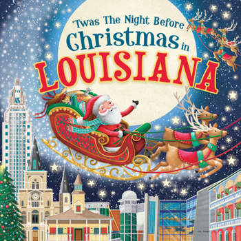 Hardcover 'Twas the Night Before Christmas in Louisiana Book