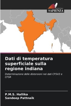 Paperback Dati di temperatura superficiale sulla regione indiana [Italian] Book