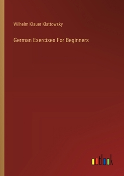 Paperback German Exercises For Beginners Book