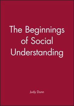 Paperback The Beginnings of Social Understanding Book