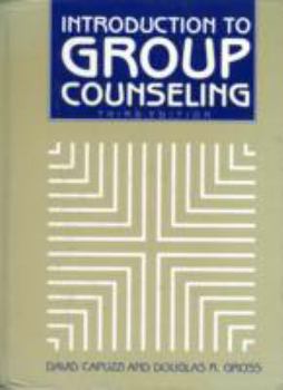 Hardcover Introduction to Group Counseling Book