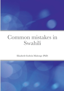 Paperback Common mistakes in Swahili [Swahili] Book