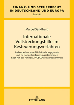 Hardcover Internationale Vollstreckungshilfe Im Besteuerungsverfahren [German] Book