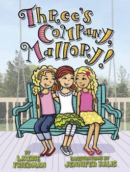 Hardcover Three's Company, Mallory! Book
