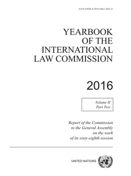 Paperback Yearbook of the International Law Commission 2016 Book
