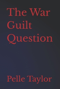 Paperback The War Guilt Question Book