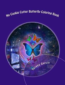 Paperback No Cookie Cutter Butterfly Coloring Book