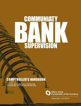 Paperback Community Bank Supervision Comptroller's Handbook Book