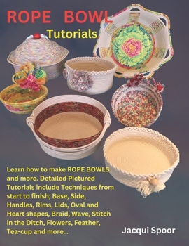 Paperback Rope Bowl Tutorials Book