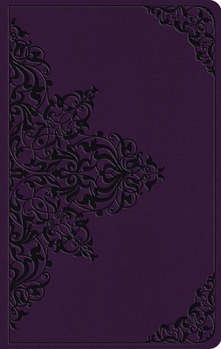 Imitation Leather ESV Large Print Value Thinline Bible (Trutone, Lavender, Filigree Design) Book