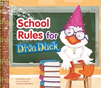 Library Binding School Rules for Diva Duck Book