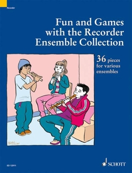 Paperback Fun and Games with the Recorder Ensemble Collection Book