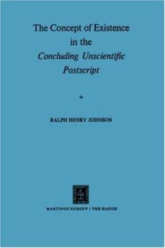 Paperback The Concept of Existence in the Concluding Unscientific PostScript Book
