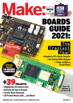 Paperback Make: Volume 79: 2022 Guide to Boards Book
