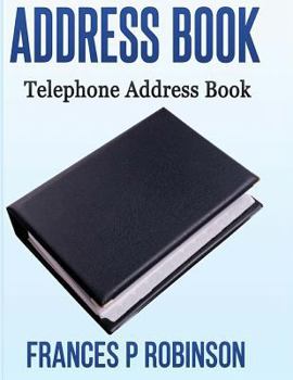 Paperback Address Book: Telephone Address Book