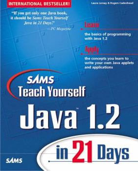 Paperback Teach Yourself Java 1.2 in 21 Days Book