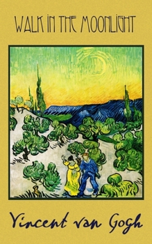 Paperback Vincent van Gogh - Walk in the Moonlight: 5x8 Journal Book