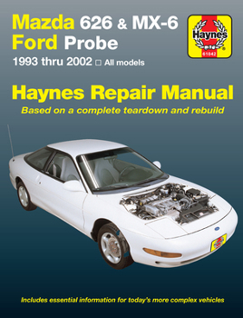 Paperback Mazda 626 1993-02, MX-6 & Ford Probe 1993-97 Book